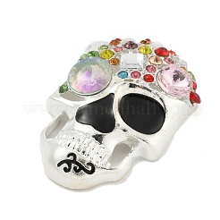 Alliage avec cabochons émail et strass&nbsp;FIND-B033-02B-S