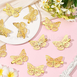 12 шт. 2 стиля железные заколки для волос из кожи аллигатора для женщин и девочек&nbsp;PHAR-SP0001-28A