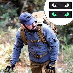 6 шт. светящиеся ленты-липучки из ткани Оксфорд&nbsp;AJEW-PH0007-39A