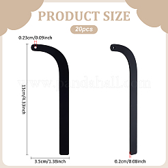 20шт акриловая палочка для примерки сережек&nbsp;ODIS-FG0001-88A