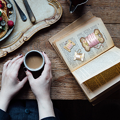 Углеродистая сталь разрезает трафареты DIY-WH0309-1706