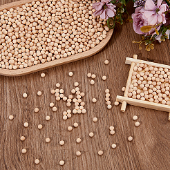 1500 шт деревянные бусины&nbsp;WOOD-FH0002-43