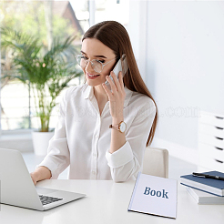 Прозрачный пластиковый органайзер для папок с выдвижной перекладиной&nbsp;FIND-WH0290-06B