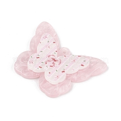 Подвески из акрила с непрозрачной печатью 3d OACR-R007-05B