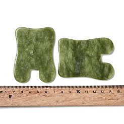 Gua-Sha-Platten aus natürlicher Zitronenjade&nbsp;G-G065-01B
