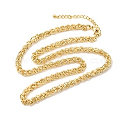 Латунные цепочки из пшеницы ожерелья для женщин&nbsp;NJEW-B157-21G