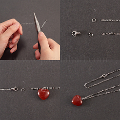 Изготовление ожерелья из нержавеющей стали 201&nbsp;STAS-CJ0001-11P