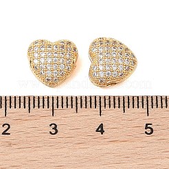 Messing micro pave klar zirkonia charme&nbsp;KK-B100-044G