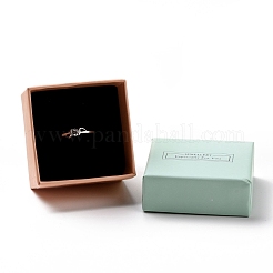 Украшения специально для вас картонные коробки для колец&nbsp;CBOX-L008-004A-02