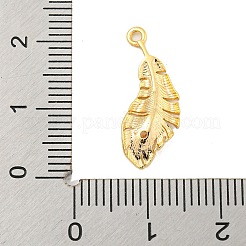 Pendentifs en laiton zircon cubique transparent&nbsp;KK-U015-12G