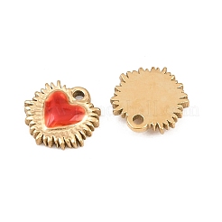 Anhänger aus 304 Edelstahl und Emaille&nbsp;STAS-L022-583G