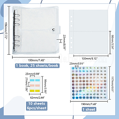 Сбережения наличных денег бюджетный планировщик набор для изготовления переплетов&nbsp;DIY-GA0006-21