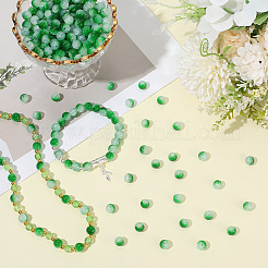 3 прядь кракле окрашенные в духовке имитация нефрита стеклянные бусины нити&nbsp;DGLA-LT0001-01A