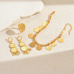 Комплекты из старинных латунных браслетов HY7265