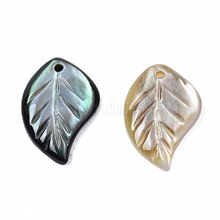 Оболочки губ натуральный черный подвески SSHEL-S258-100A