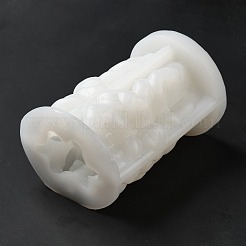 Рельефные столбы diy силиконовые Молды для свечей CAND-B001-01