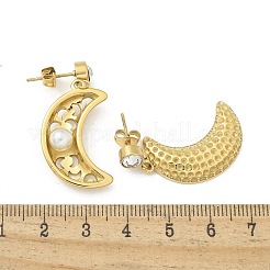 Серьги-гвоздики из нержавеющей стали 304 с ионным покрытием (IP)&nbsp;EJEW-A119-20G