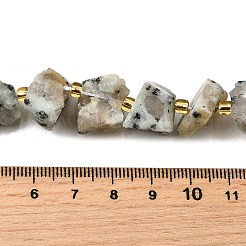 Необработанные грубые натуральные нити из яшмы G-Z087-A10