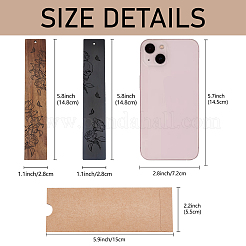 1 набор деревянных закладок&nbsp;AJEW-CP0001-78J