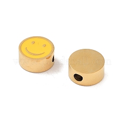 Placcatura ionica (ip) perle di smalto in acciaio inossidabile 304&nbsp;STAS-I309-12B