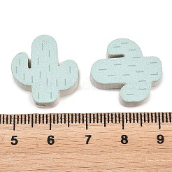 Cuentas de madera de álamo impresas&nbsp;WOOD-Z008-05C