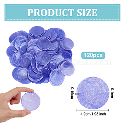 Окрашенные натуральные подвески-соединители из ракушек capiz&nbsp;FIND-WH0816-016B