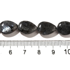 Натуральные нити бус из ларвикита G-I377-A10