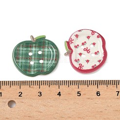 Пластиковые кнопки Apple с 4 отверстием BUTT-F066-01