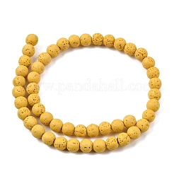 Fili di perline sintetiche di roccia lavica tinte&nbsp;GG-CBAAE19-06B-05