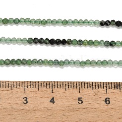 Stränge aus naturgrünen Jadeperlen mit Farbverlauf&nbsp;GG-CBA77FB-B03-2mm