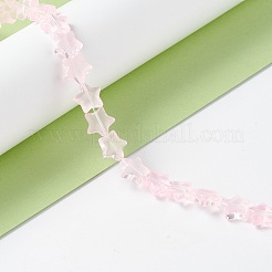 Прозрачный стеклянный бисер нить GLAA-K057-01I