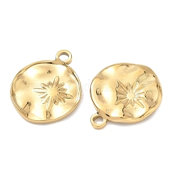 Pendentifs en acier inoxydable 304 martelé&nbsp;SA-CBA97DF-11G