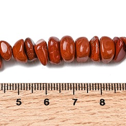 Натуральные красные яшмы бусы пряди G-A285-A08-01