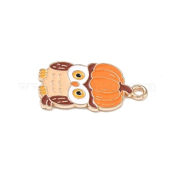 Подвески из сплава с эмалью ко дню благодарения&nbsp;ENAM-I077-01KCG-03