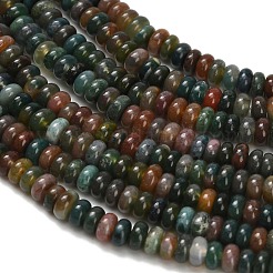 Природного индийского агата бисер нитей&nbsp;G-Z110-B38-2x4mm