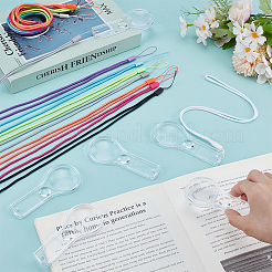 120 шт. пластиковая лупа&nbsp;AJEW-WA0001-04