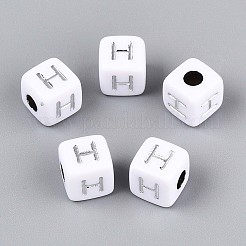 Непрозрачные акриловые бусины SACR-T035-03H