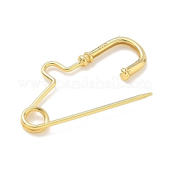 925 Broschenrohling aus Sterlingsilber mit Sicherheitsnadel&nbsp;STER-H120-02G