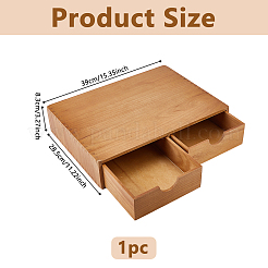 Aufbewahrungsbox für Kaffeekapseln aus Holz&nbsp;AJEW-WH0485-06