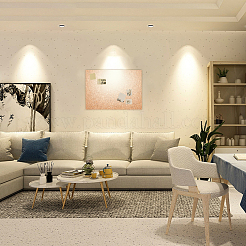 Пробковая самоклеящаяся отделка стен&nbsp;DIY-BC0004-87