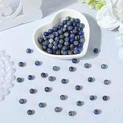 120 шт. бусины из натурального лазурита G-PA0001-15A