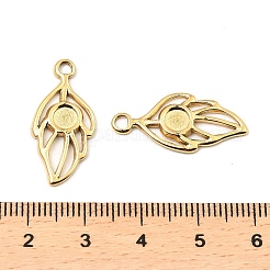Cabochon pendenti in acciaio inossidabile 304&nbsp;STAS-A089-18G
