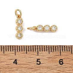 Ciondoli Shegrace in ottone con pavé di zirconi cubici&nbsp;XGRQ3P037-585G