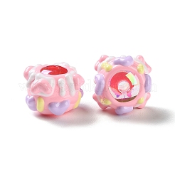 Непрозрачные акриловые бусины X1-ACRC-H001-01D