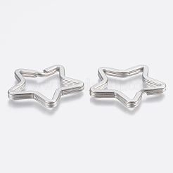 Брелки для ключей из нержавеющей стали 304&nbsp;LS-STAS-P197-036P