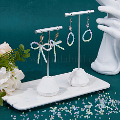 80 г двухцветные люминесцентные цилиндрические бусины&nbsp;SEED-DC0001-16A