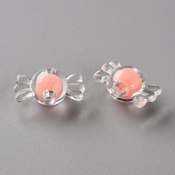 Прозрачные акриловые бусины X-TACR-S152-03A