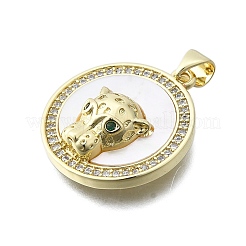 Латунные микро проложить кубического циркония подвески&nbsp;KK-V010-22G