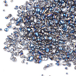 Placcato perline di vetro&nbsp;SEED-S016-11