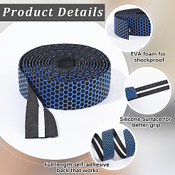 Лента на руль велосипеда из искусственной кожи&nbsp;AJEW-WH20080-10D